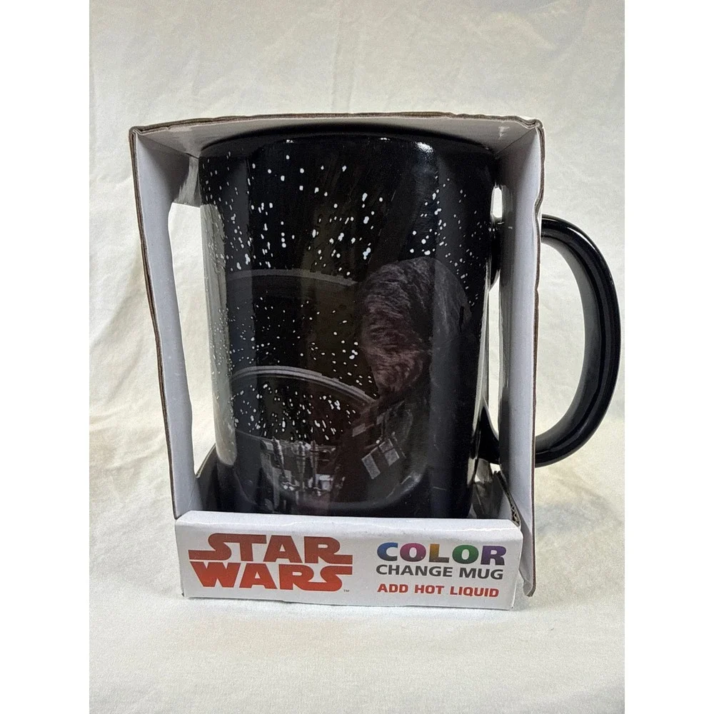 Star Wars Millennium Falcon Color Change Mug Zak Designs Han Solo Hyperspace New - Picture 1 of 4